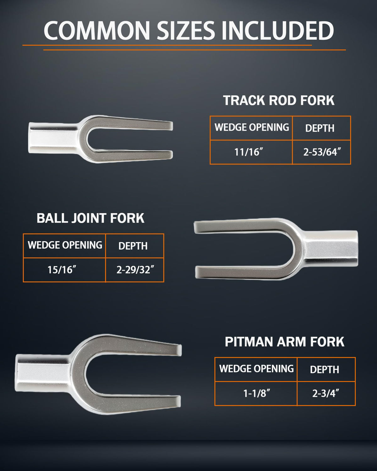 ReluxGo fork tip close-up highlighting forged steel strength benefit