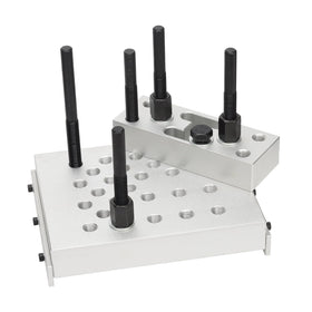 ReluxGo swivel lock closeup highlights secure threaded holes for stability