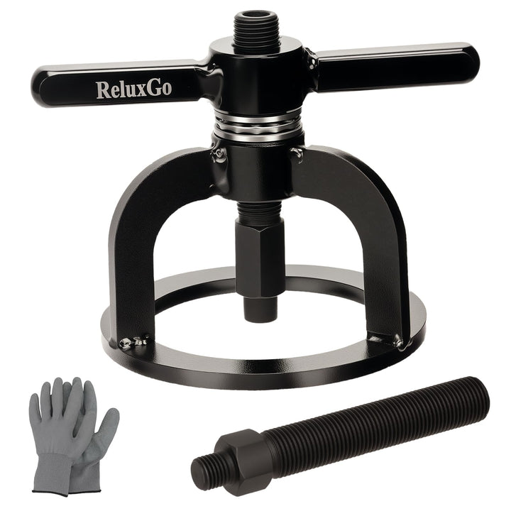 ReluxGo front view of clutch compressor showing robust construction and precise fit