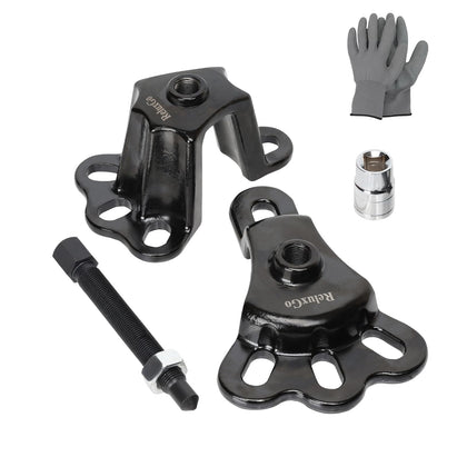ReluxGo front hub puller front view showing robust fit and safer removal