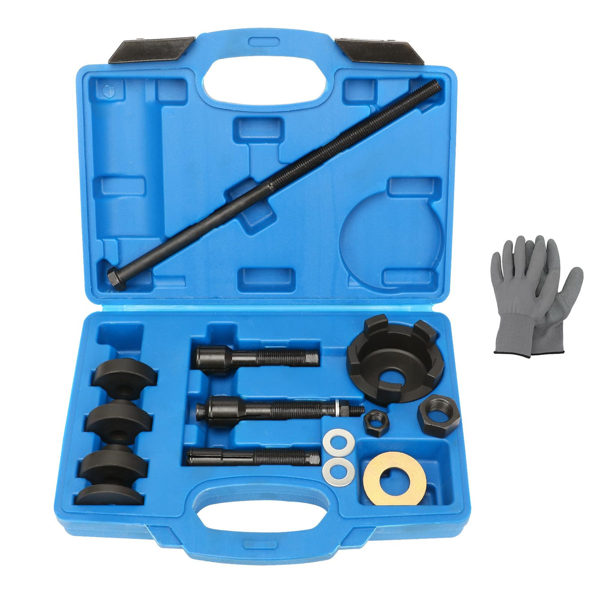ReluxGo front packaging showing the blue bearing puller kit and benefits