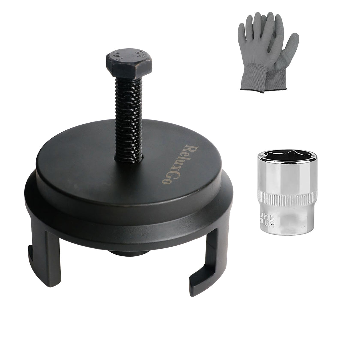 ReluxGo front packaging showing puller kit and components with clear fitment benefit