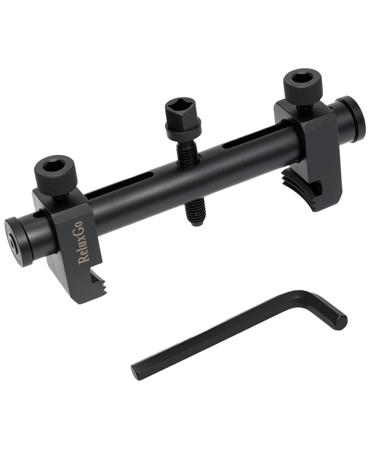 ReluxGo front view of pulley puller showing compact profile and reliable reach