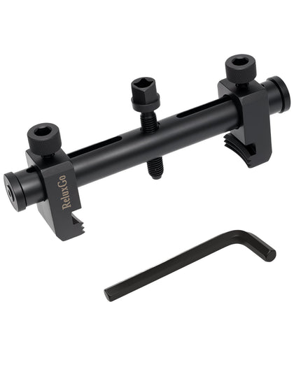 ReluxGo front view of pulley puller showing compact profile and reliable reach