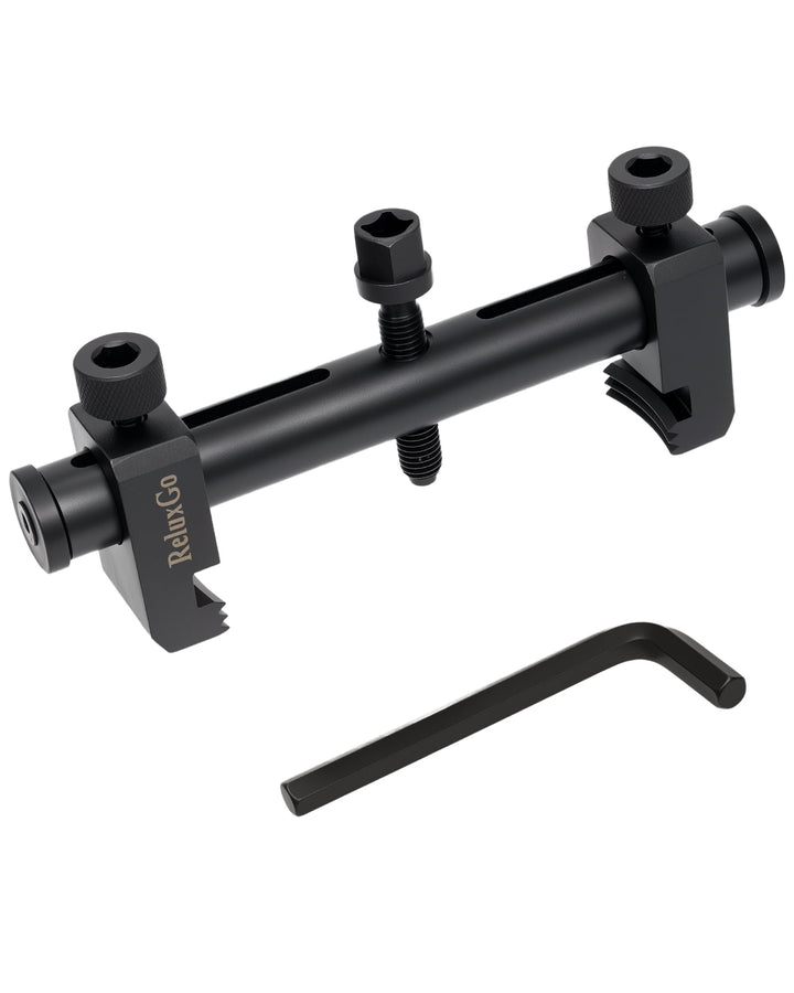 ReluxGo front view of pulley puller showing compact profile and reliable reach