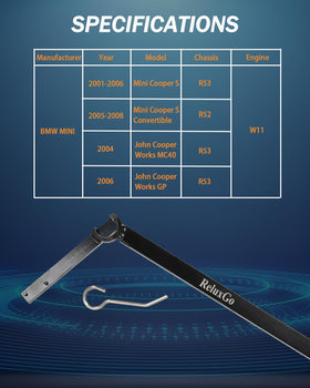 ReluxGo handle length shown against ruler for leverage and reach benefits