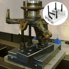 ReluxGo kit in use pressing a wheel bearing for correct alignment