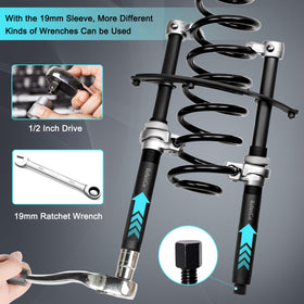 ReluxGo adjustable safety bracket detail illustrating secure parallel compression benefit
