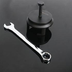 ReluxGo tool beside ruler for scale showing compact design fits tight engine bays