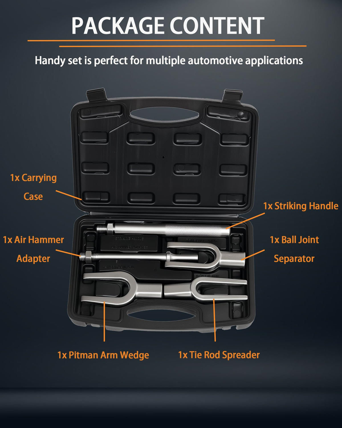 ReluxGo laid out pieces showing size options and selection benefit