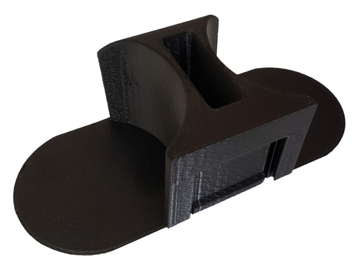 REM Works C7 cup holder front view showing exact fit and restored appearance