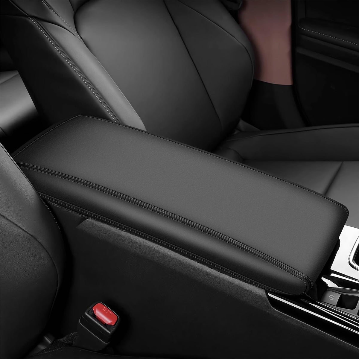 REMOCH front console cover fitted on Toyota Camry shows neat fit and protection