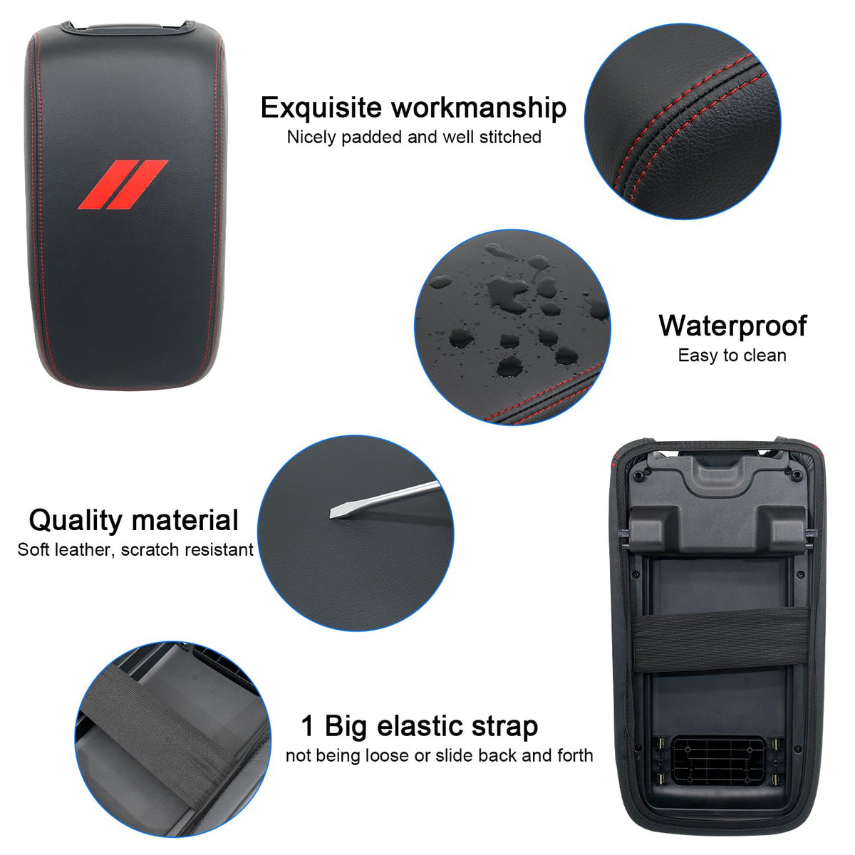 REMOCH microfiber leather texture closeup offering comfortable soft surface
