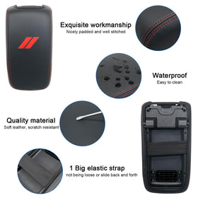 REMOCH microfiber leather texture closeup offering comfortable soft surface