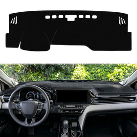 REMOCH dash cover front overview showing full fit and sun protection benefit