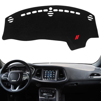 REMOCH front view dash cover showing full fit and styling benefit