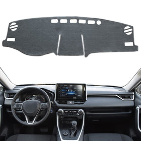 REMOCH front view showing dash cover fit and low-glare finish benefit