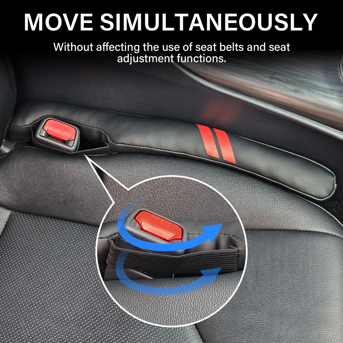 REMOCH installed in Dodge interior preventing items from falling benefit