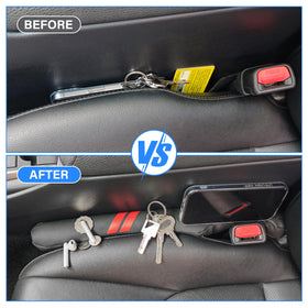 REMOCH installed while seat adjusts demonstrating strap stability benefit