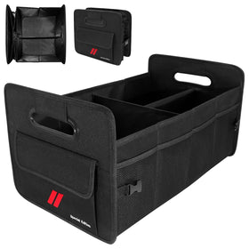 REMOCH front view showing sturdy box design and double stripe for stylish storage