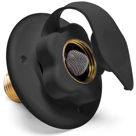 Renator inlet beside garden hose showing 3-inch diameter and compatibility benefit