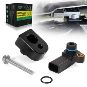 Rendrox front-packaging showing complete MAP sensor kit and compatibility