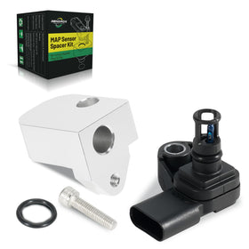 Rendrox front view of spacer kit and sensor showing complete assembly and fitment benefit