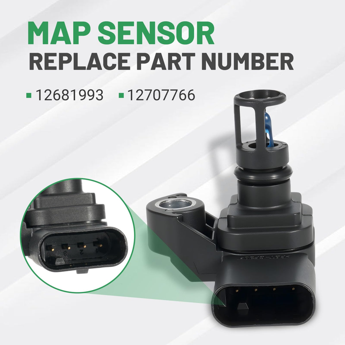 Rendrox detailed sensor port closeup showing contamination protection benefit