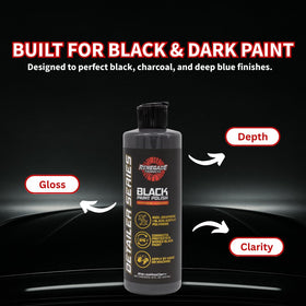 Renegade Products before and after split panel illustrating defect correction