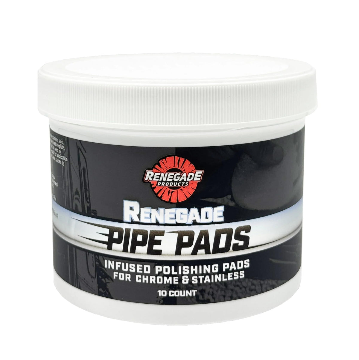 Renegade close-up of pad texture revealing abrasives for effective oxidation removal