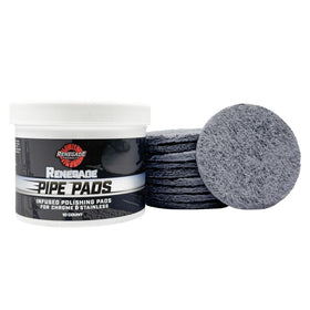 Renegade pad front view showing ready-to-use finish and fast polishing benefit