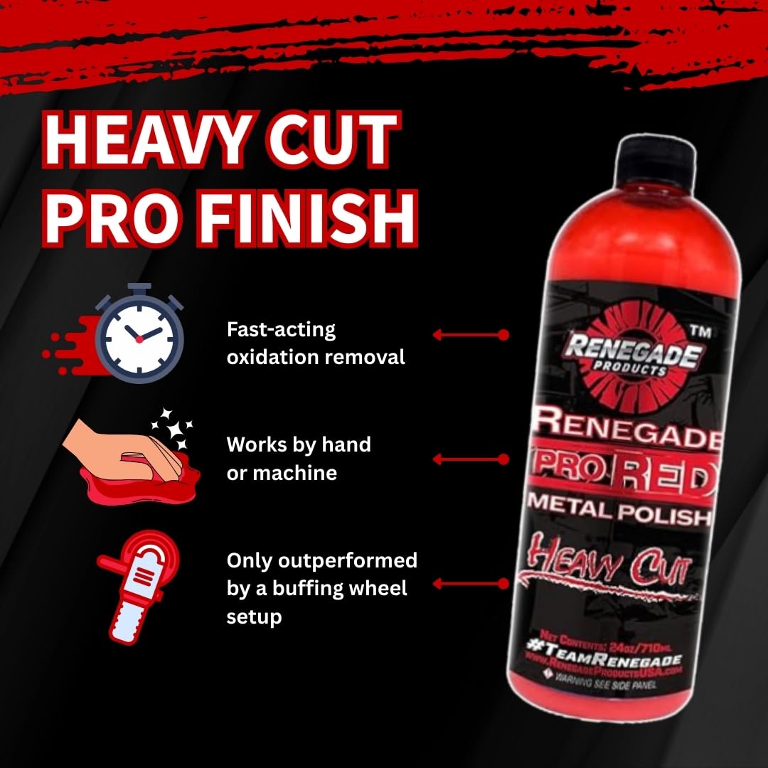 Renegade Products Pro Red pouring on pad highlighting easy spread and control