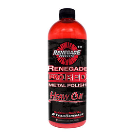 Renegade Products Pro Red bottle front view showing product and application benefit