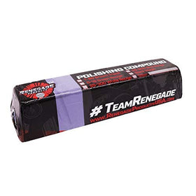 Renegade Products purple polishing bar front view showing large 2.5 lb size and easy handling benefit