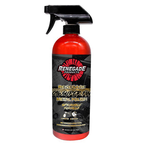 Renegade Products Q16 front packaging showing 16 oz bottle and label benefit