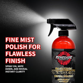 Renegade Products Q16 spray action demonstrating easy even coverage benefit
