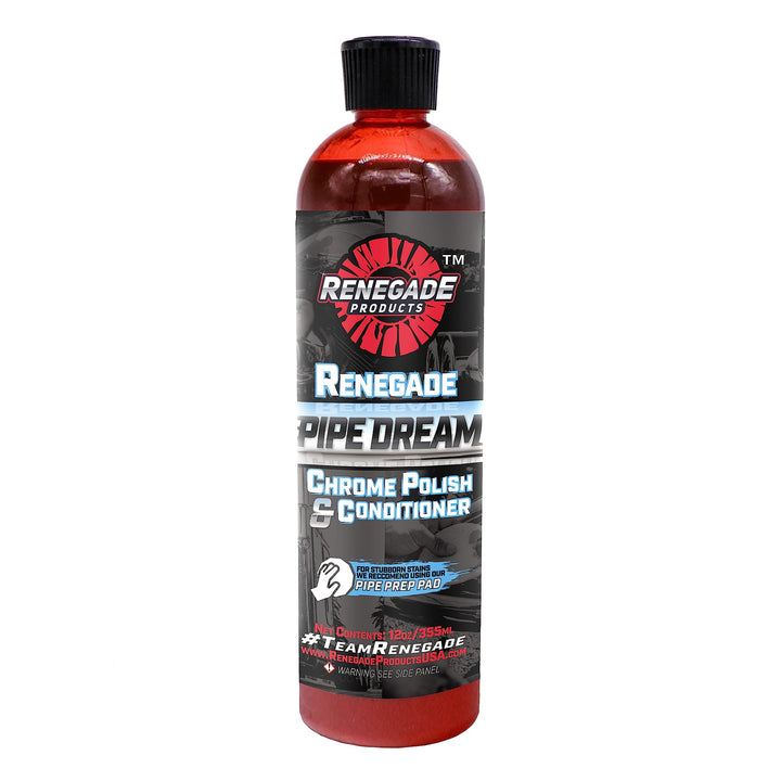 Renegade Products front label showing product name and usage benefits