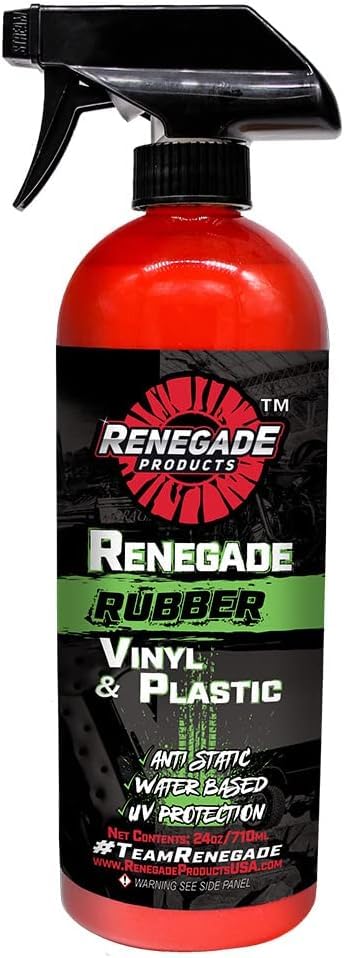Renegade Products front bottle showing product benefits and sleek packaging