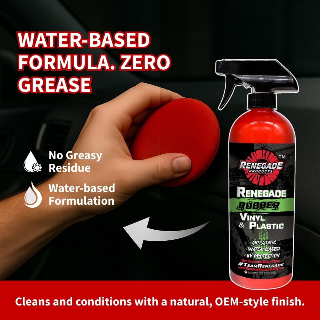 Renegade Products spray nozzle close-up for precise, easy application