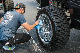 Renegade Products used on a bicycle in a garage delivering fast aesthetic improvement