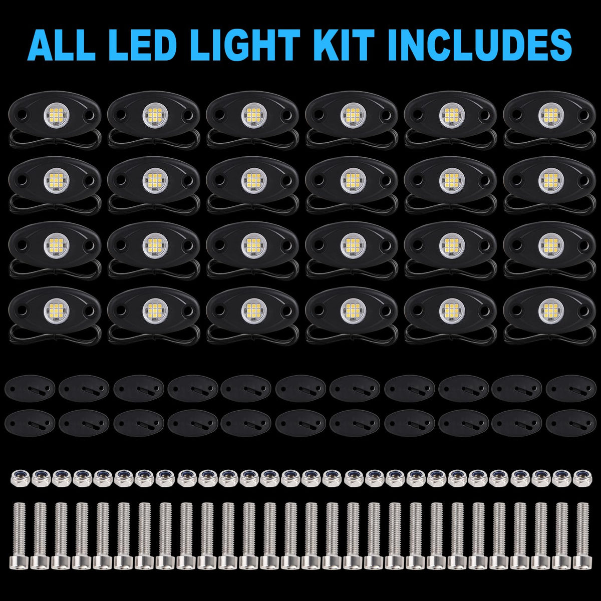 RENMAII-LIGHT installed underbody on truck improving ground visibility