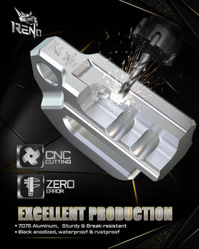 RENO detail of integrated recovery point fitting D-ring or soft shackle