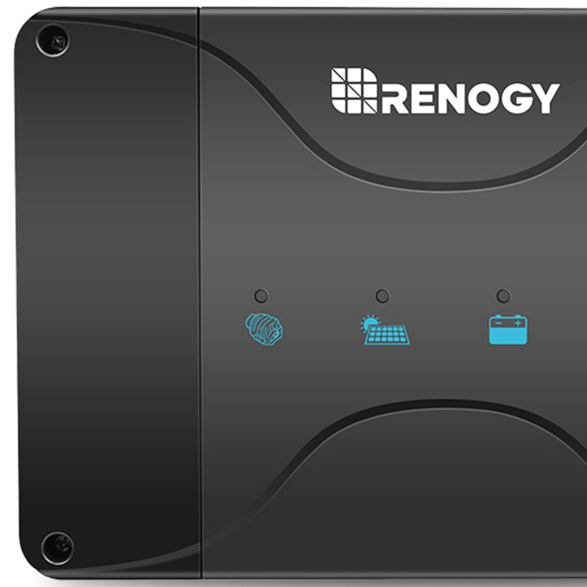 Renogy mounted in van installation demonstrating space-saving and tidy wiring