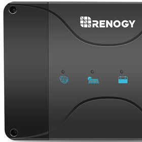 Renogy mounted in van installation demonstrating space-saving and tidy wiring