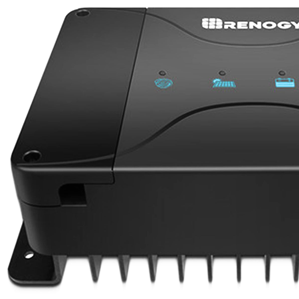 Renogy size comparison held in hand illustrating lightweight portability advantage