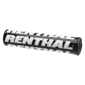 Renthal P213 front view showing black PVC cover and permanent graphics for durable protection