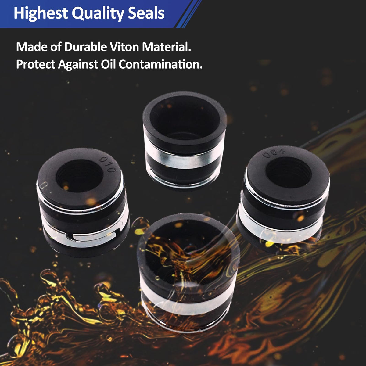 REPLACEMENTKITS.COM seal size compared with coin to show scale for confident part selection