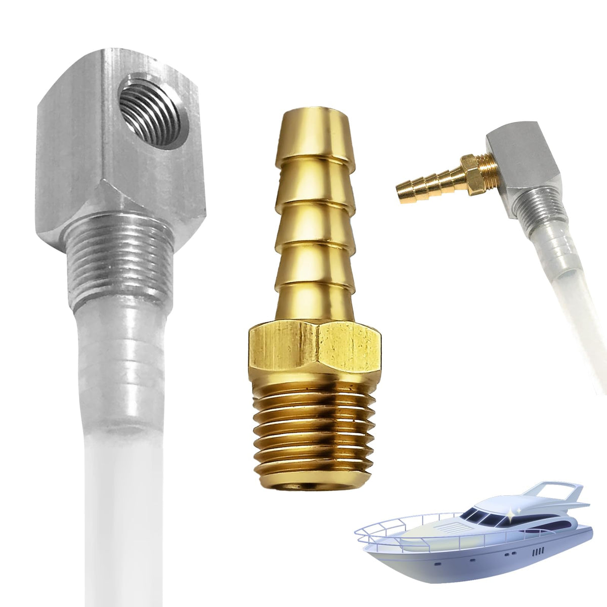 REPLACEMENTKITS.COM front view of 12-inch pickup tube showing universal fit and durability