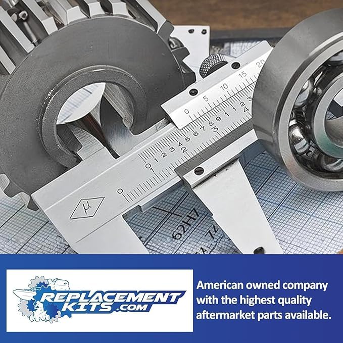 REPLACEMENTKITS.COM seal installed on axle hub demonstrating leak prevention