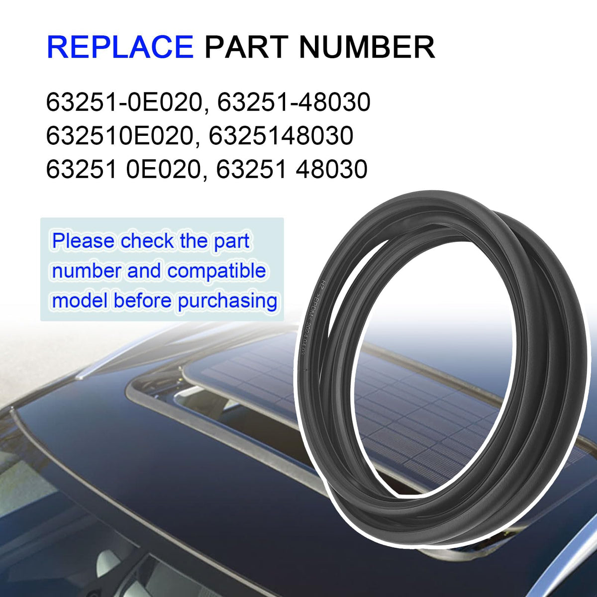 repustor seal beside ruler for scale indicating correct dimensions for fitment